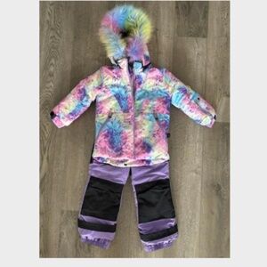 Deux Par Deux snowsuit, size 5, NEW!
